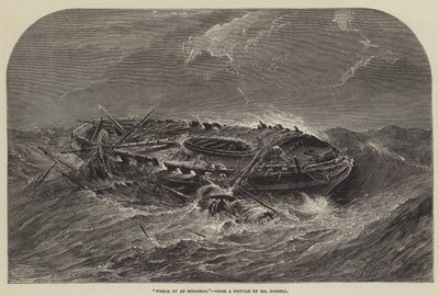 Wreck of an Indiaman by Samuel Read